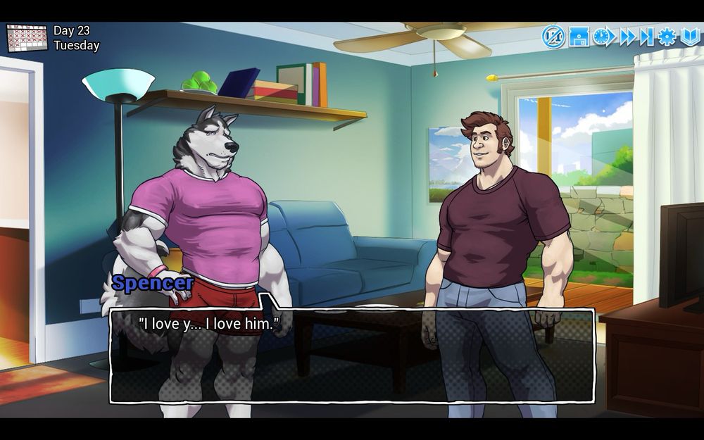 Spencer almost admitting his feelings for Eric