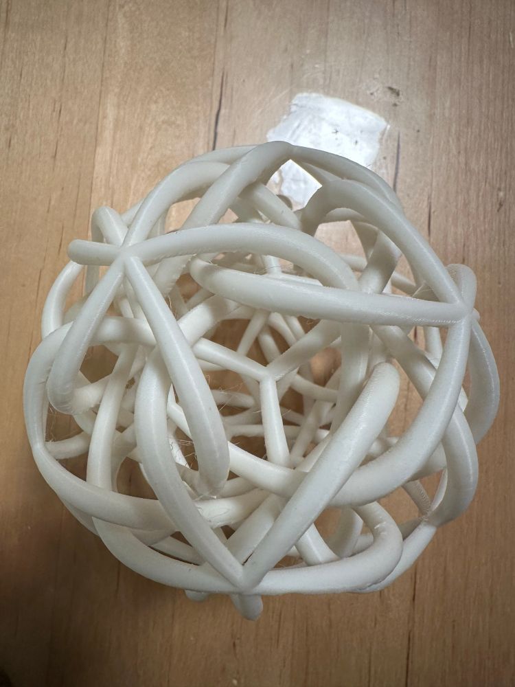 Same sculpture, mostly centered on a center of 3-fold rotation