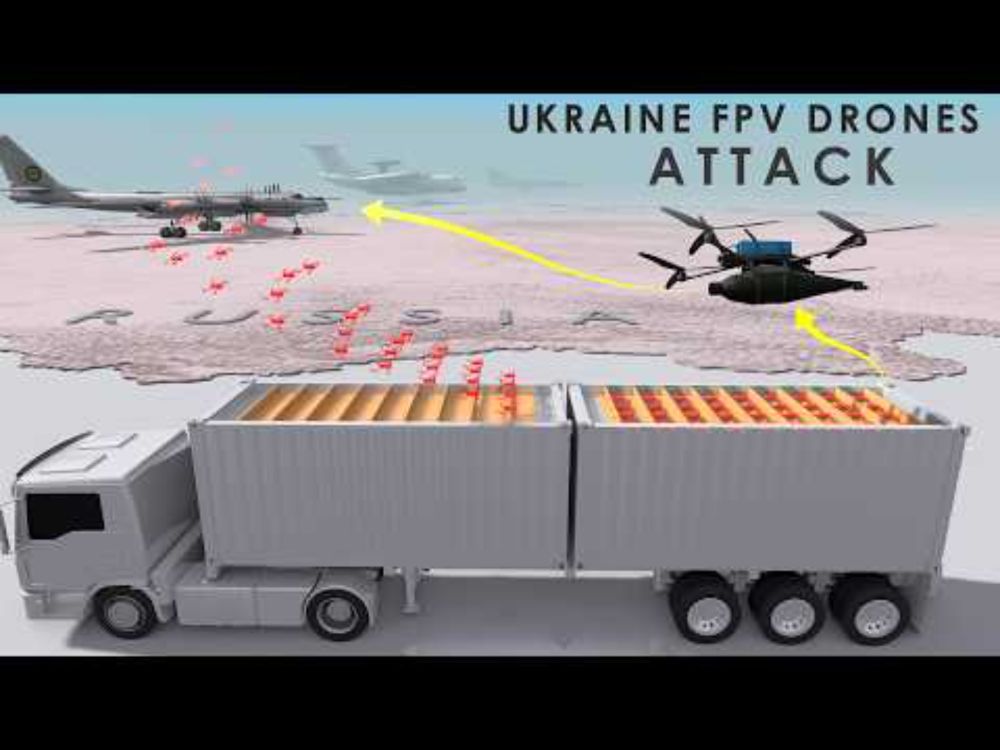 How Ukraine FPV drones Truck Attack Happened? #ukraine #russia #Spiderweb