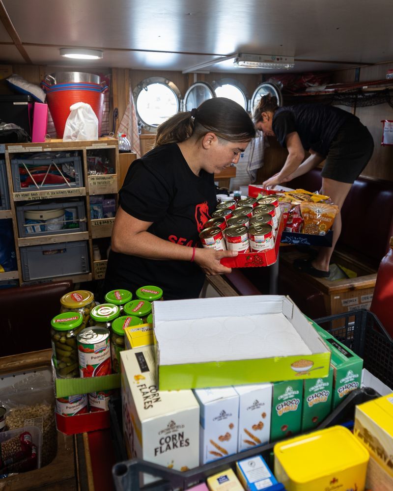 food is stocked up on Sea Punk I