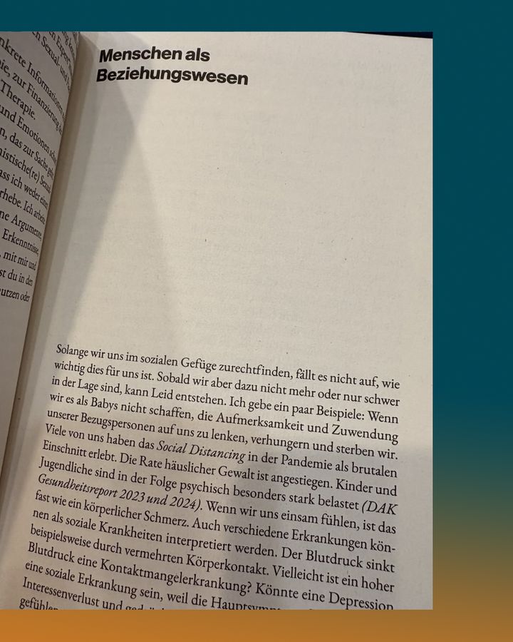 Eien Seite aus dem Buch