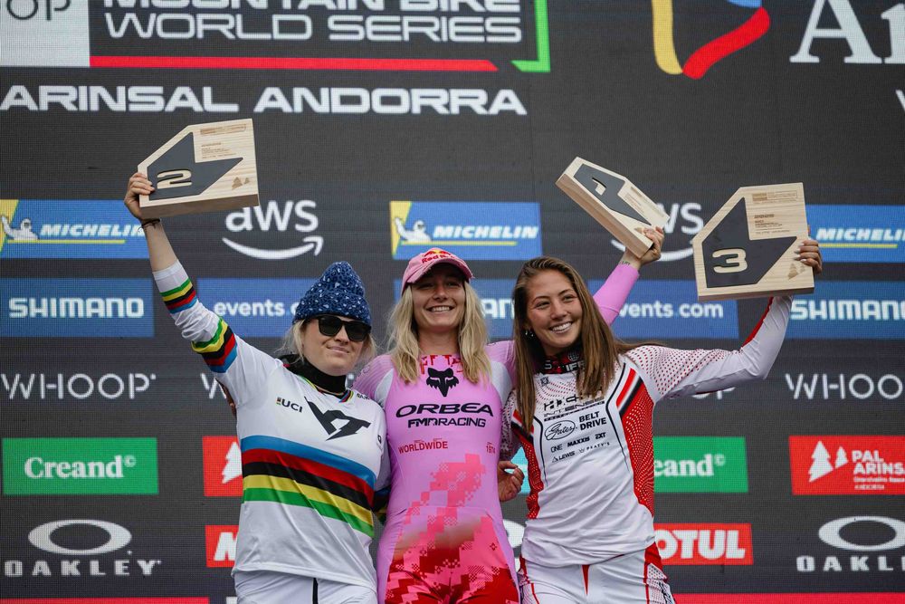 Tahnée Seagrave, Valentina Höll and Mille Johnset