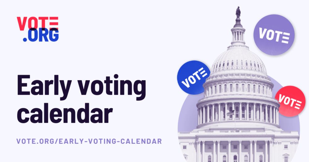 Early Voting Calendar - Vote.org