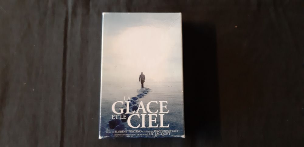 La boîte du jeu "La Glace et le ciel" inspiré du film éponyme