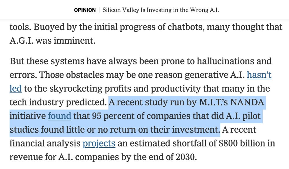 Gary Marcus op-ed in NYT