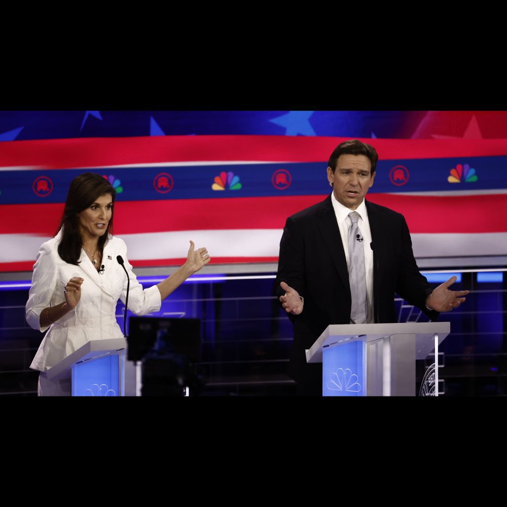 Haley Tussles With DeSantis, Aiming to Prove Herself in Iowa