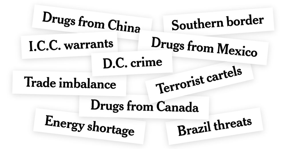 The president has declared 10 emergencies since returning to office, far outpacing what is typical. He has used them to justify hundreds of actions.