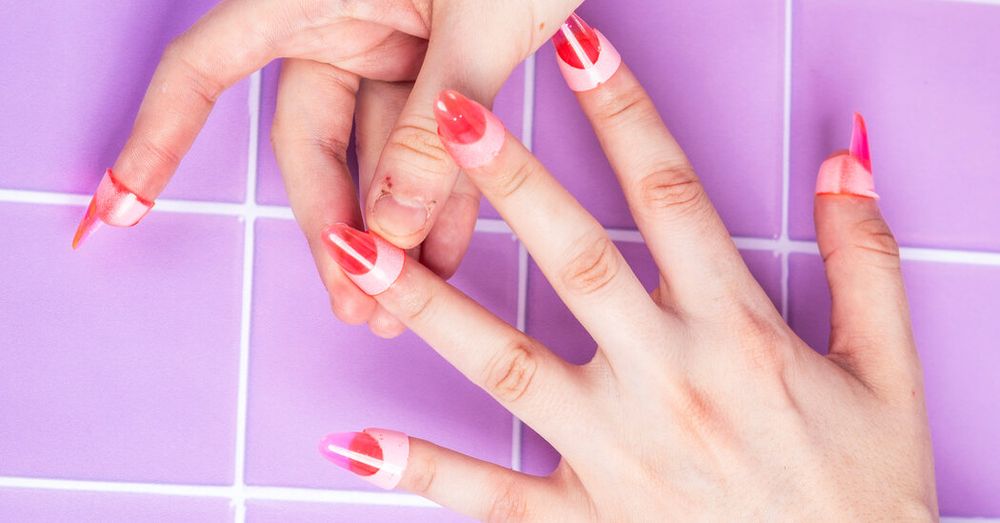 Nail Biting is Common. Will It Ever Be Embraced as a Beauty Trend?