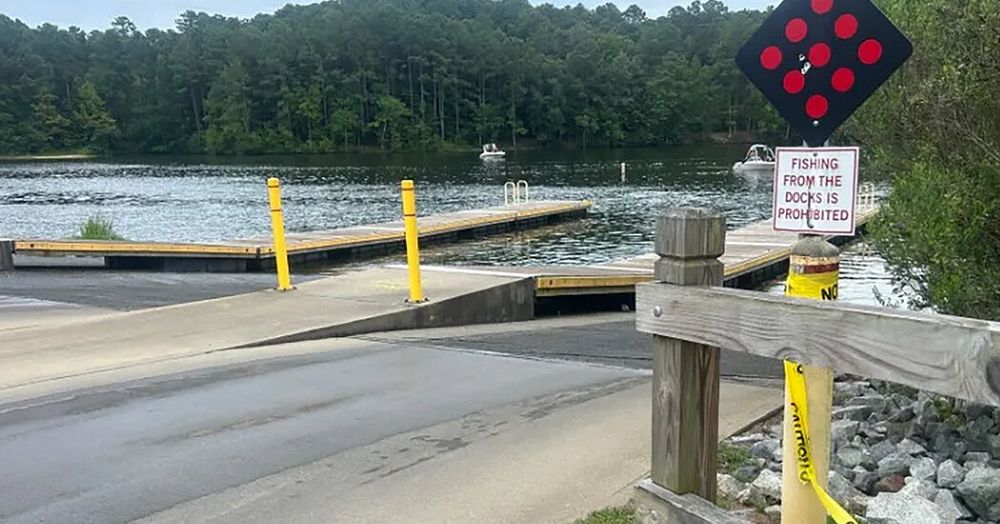 A woman was also critically injured in the collision, which happened on Shearon Harris Reservoir, about 25 miles southwest of Raleigh, N.C., the authorities said.