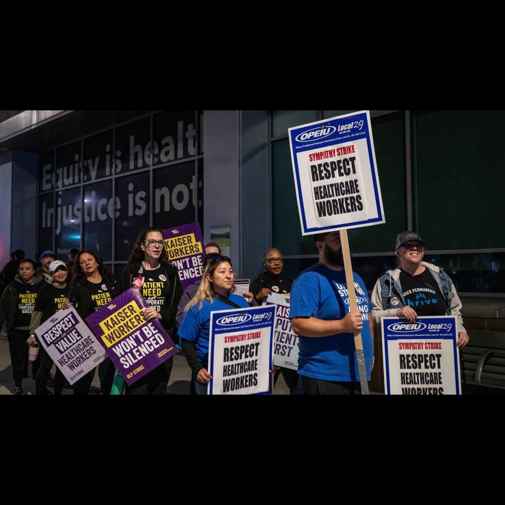 Kaiser Permanente Workers Near End of Strike Without a Deal