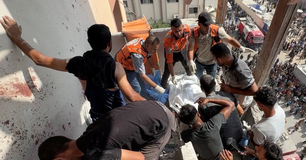 A day after the strike killed 20 people, including five journalists, the Israeli military said its initial inquiry found that militants had placed an observation camera in the area. It said the attack killed six militants.