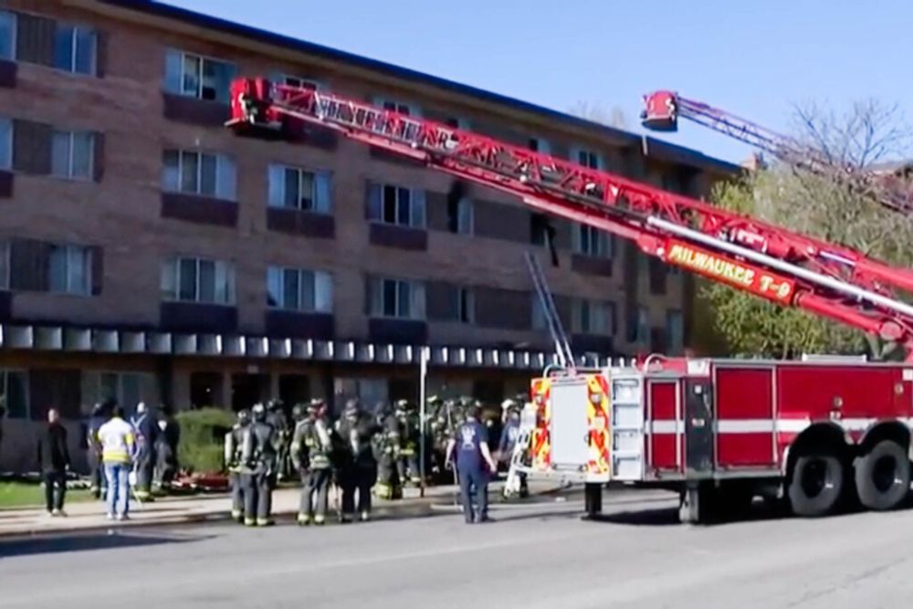 At Least 4 Dead in Apartment Building Fire in Milwaukee