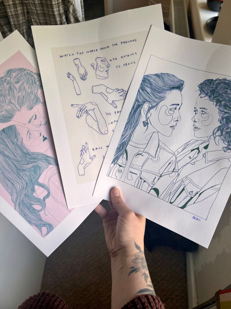 twilight art, phoebe bridgers sidelines art, bly manor art 