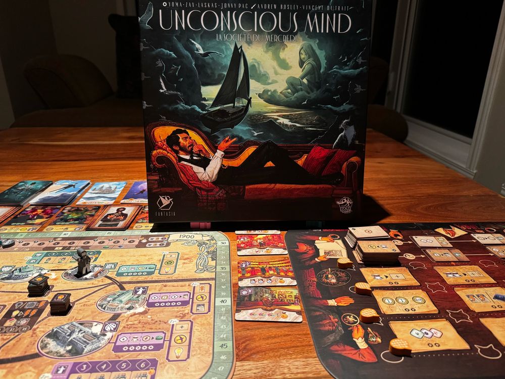 Unconscious Mind la société du mercredi le jeu de plateaux 