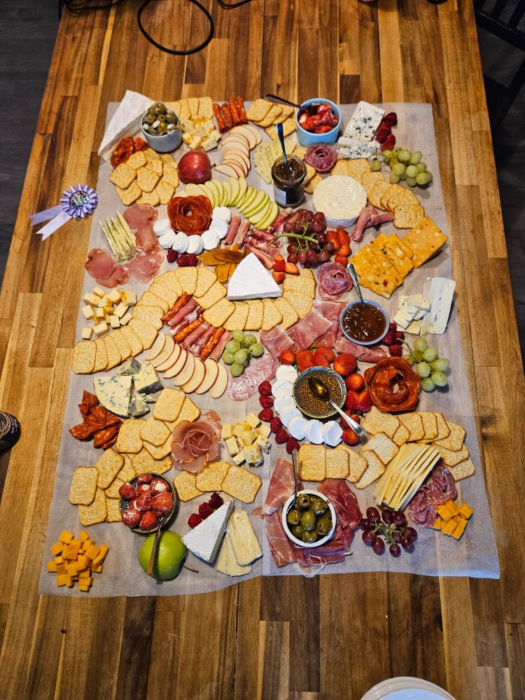 A square meter of cheese. For me. 