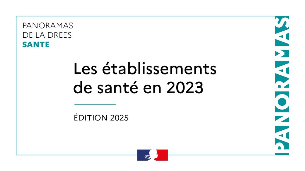 Les établissements de santé en 2023 - Edition 2025