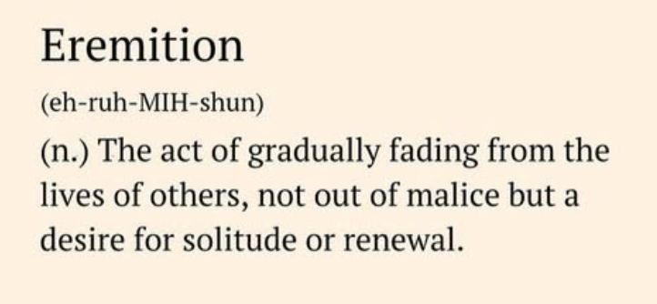 Definition of Eremition
