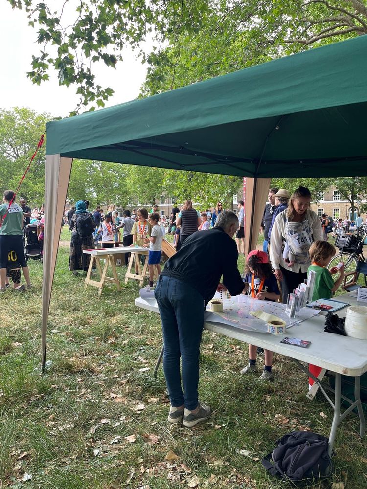 Stall in Highbury Fields