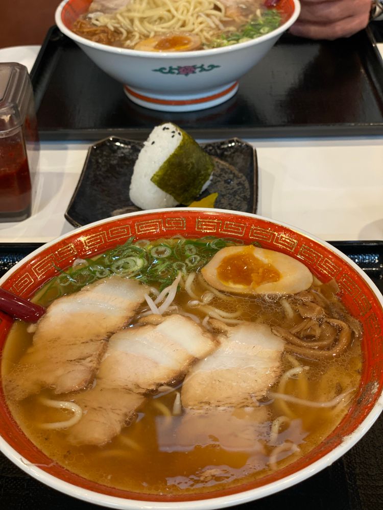 ラーメン。とってもスープが美味しかった