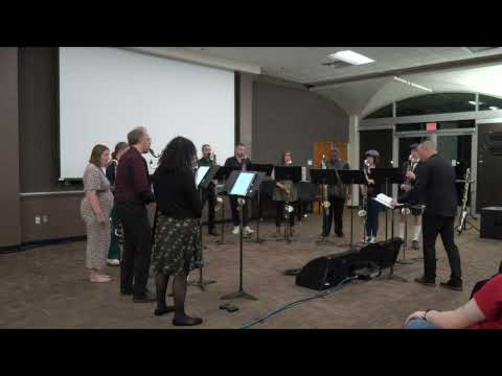 You are the Universe in Ecstatic Motion- Jonathan Russell, 12 bass clarinets, Low Clarinet Fest 2025