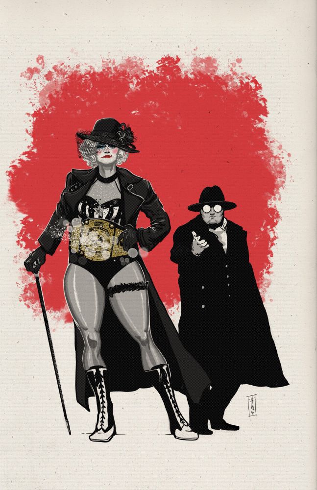 Timeless Toni Storm and Luther in All In gear
