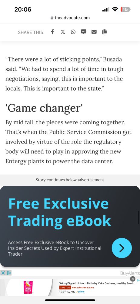 "There were a lot of sticking points"" Busada said. "We had to spend a lot of time in tough negotiations, saying, this is important to the locals. This is important to the state."
Header: 'Game changer'
By mid fall, the pieces were coming together.
That's when the Public Service Commission got involved by virtue of the role the regulatory body will need to play in approving the new Entergy plants to power the data center.