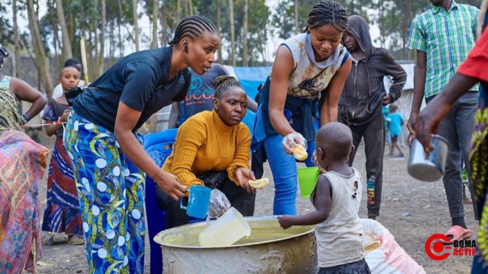 SOS Congo (déplacés du Kivu), organized by Goma Actif