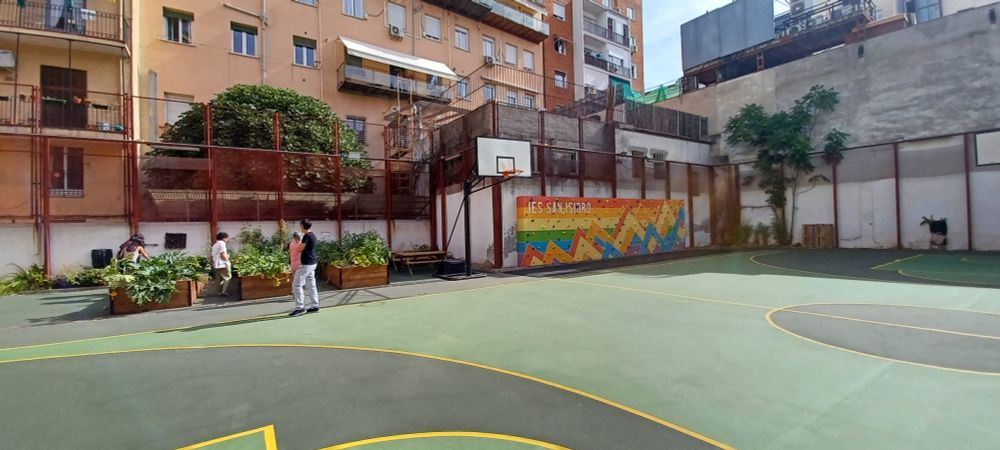 Rocódromo en el instituto San Isidro