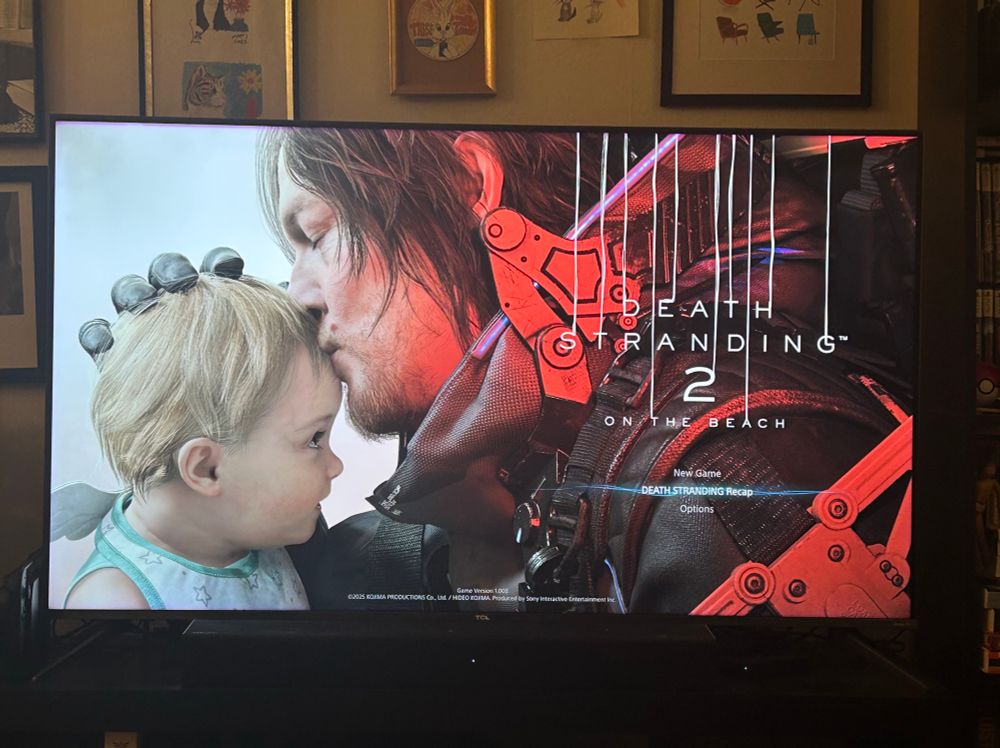 Death Stranging 2 title screen