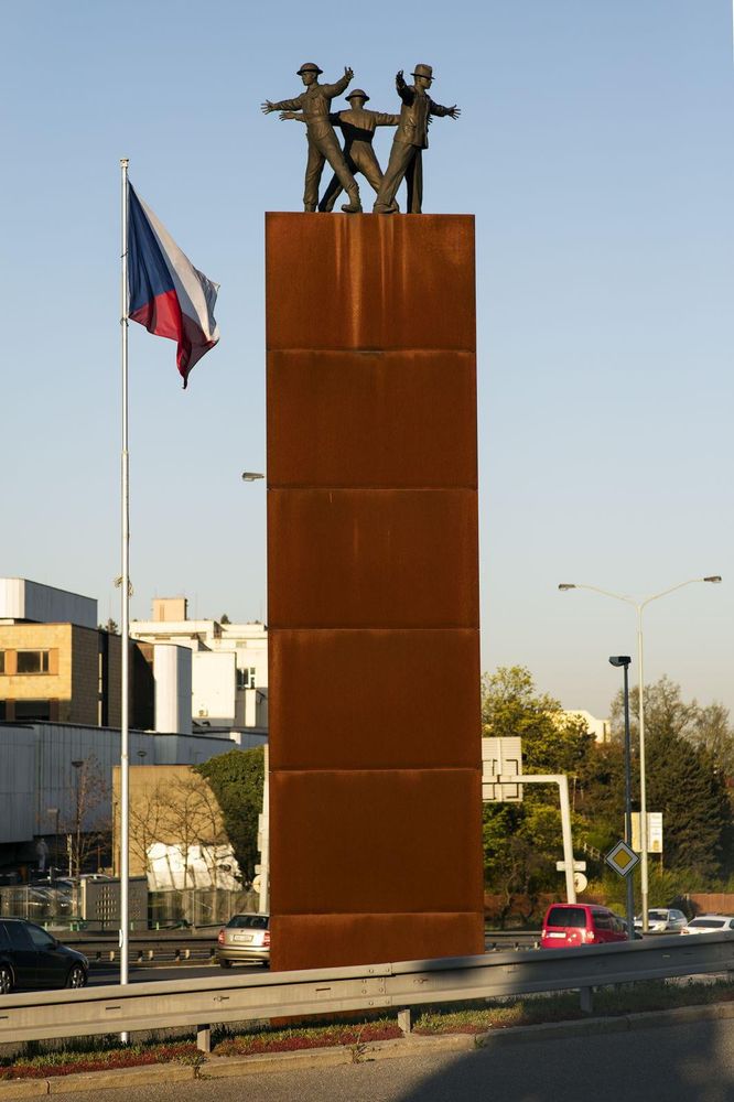 Domanda commemorativa dell'Operazione Anthropoid.