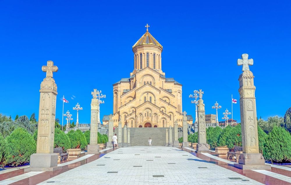 Cattedrale della Santissima Trinità di Tbilisi ☦️ 🇬🇪