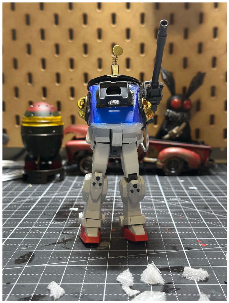 Junk not front view