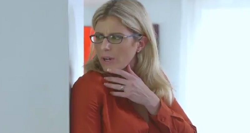 Safe for work still from the pornographic video that Ted Cruz liked on social media