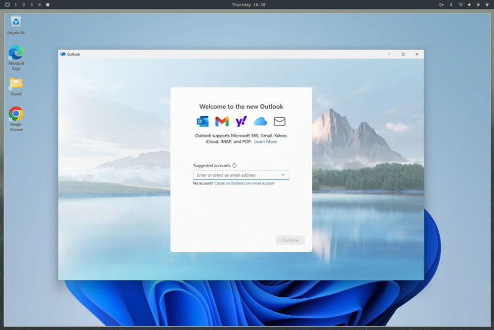 Windows as docker image