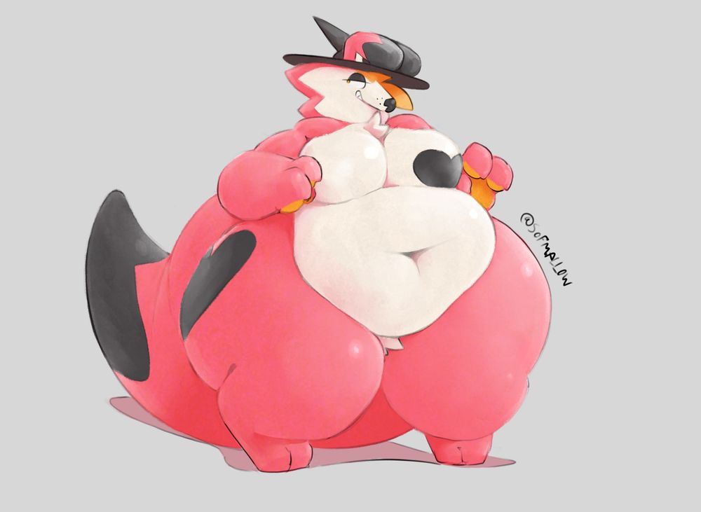 Liliko (ae/aer), extra soft, wearing a witch hat.