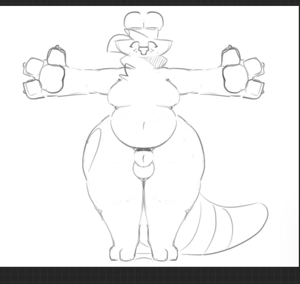 a front facing pose of Liliko (ae/aer)