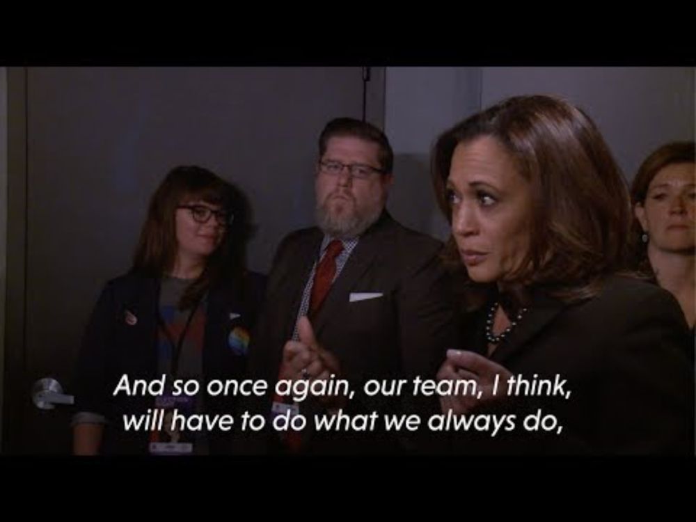 Kamala Harris Election Night 2016: "We Need To Fight"