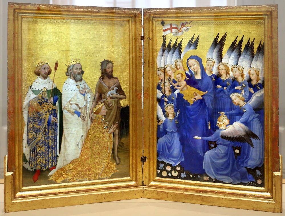 Image of the Wilton diptych 