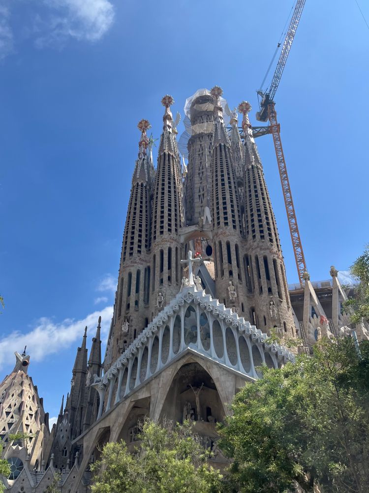 Basílica de la Sagrada Família in Barcelona, Spain