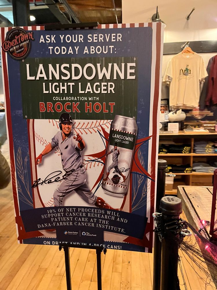 A beer collaboration with Brock Holt