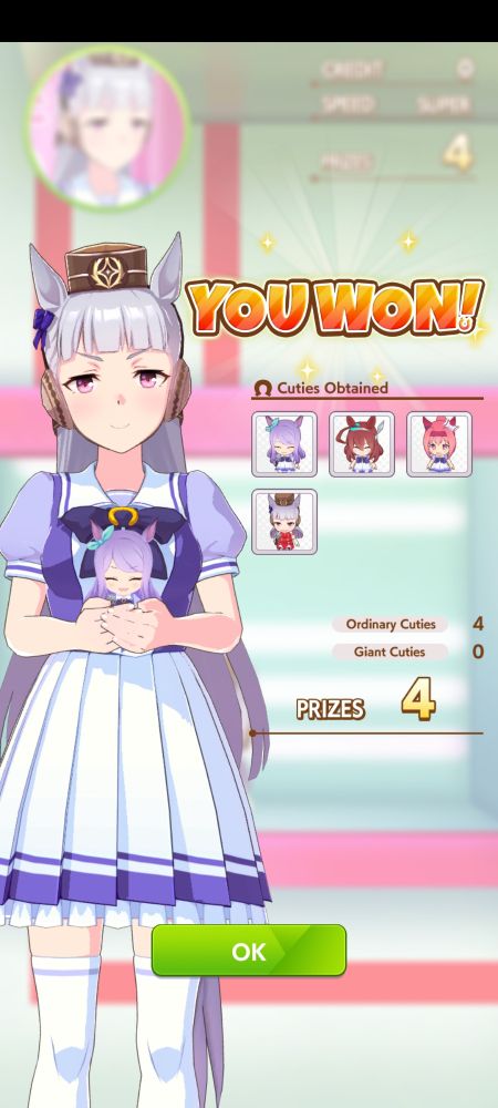 Horse holds a horse plushie