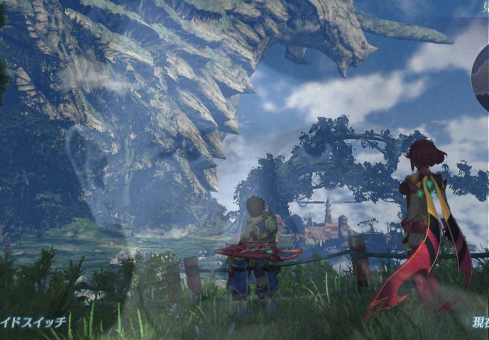 A screenshot of Xenoblade 2