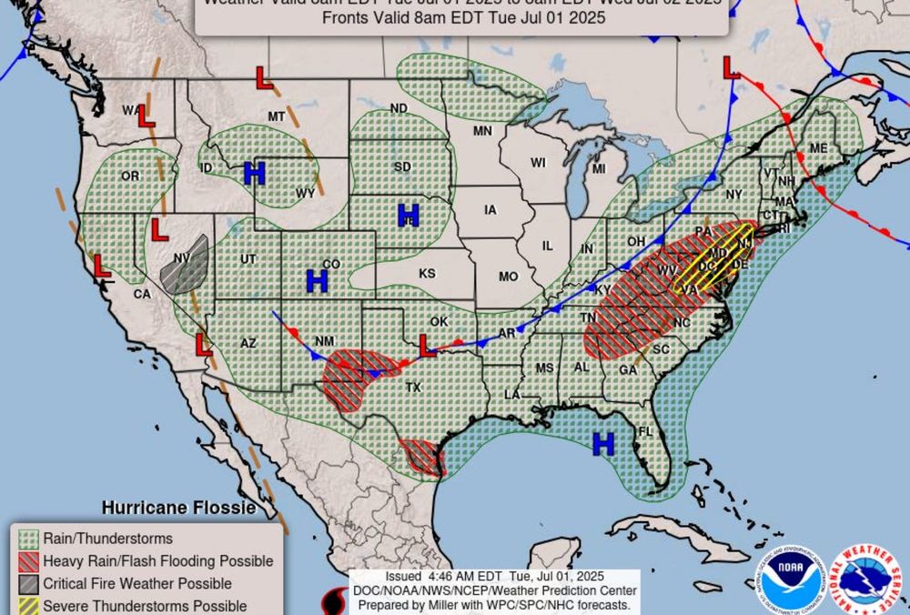 Stalled Front, Soaked Streets – Relief Comes Just in Time for the Fourth