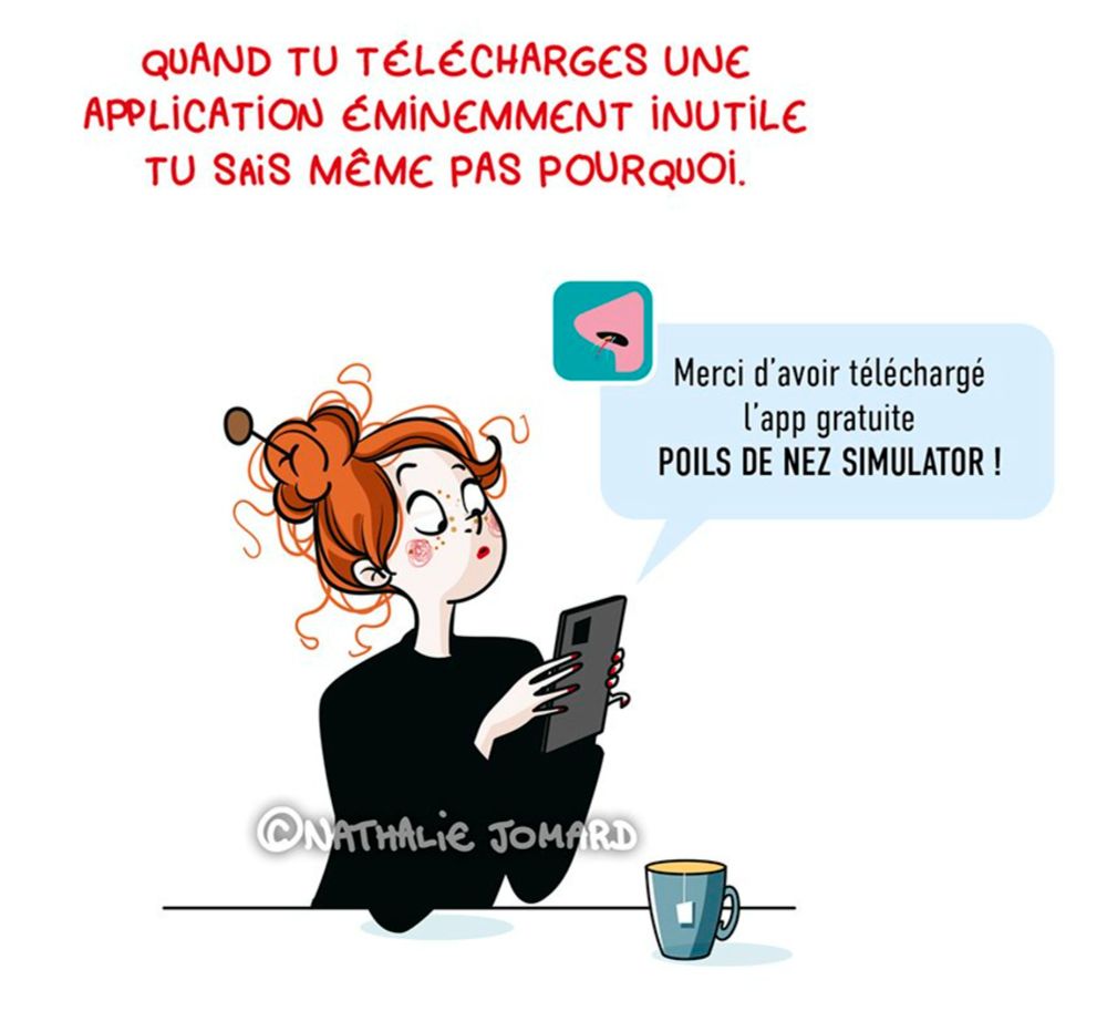 La concierge est dans l'appli — Nathalie Jomard/Illustrations