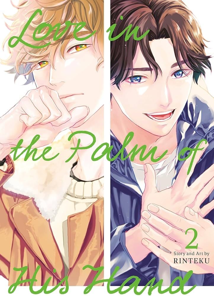 Book Cover - Love in the Palm of His Hand volume 2 by Rinteku