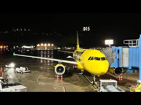 Spirit Airlines — Airbus A319-132 — MIA-DTW — N527NK — NK3055