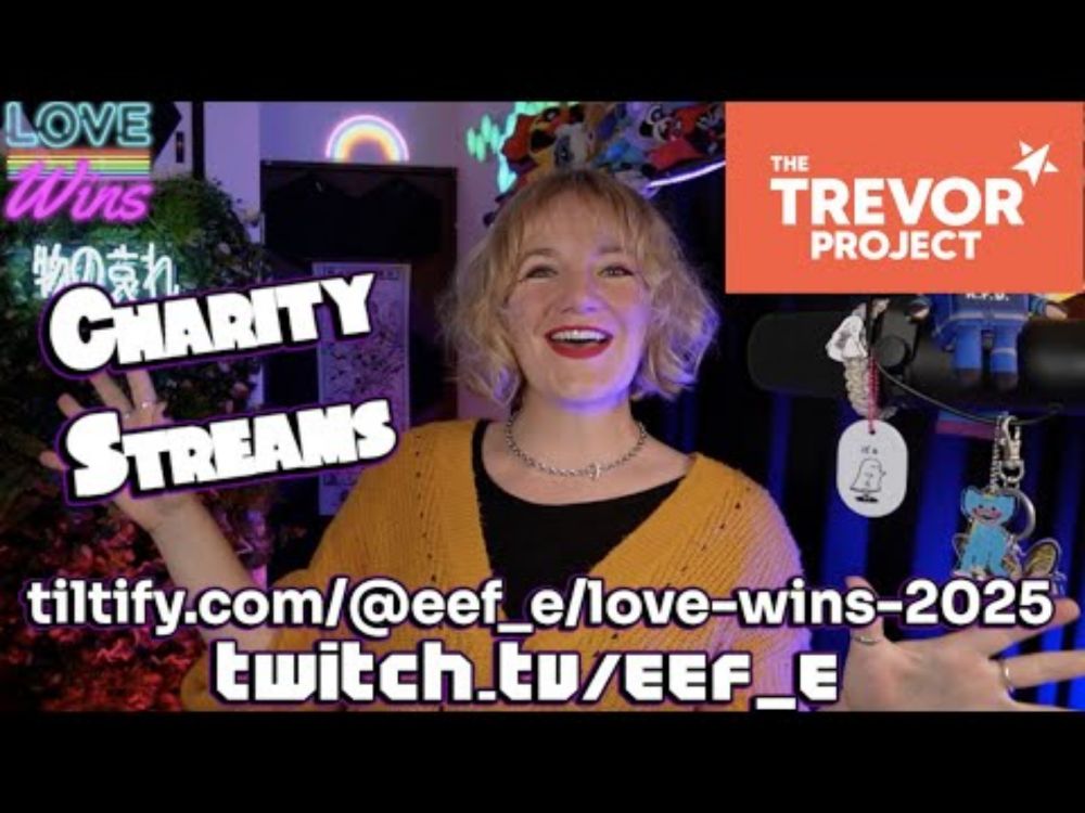 Love Wins 2025 : The Trevor Project Charity Streams ALL JUNE