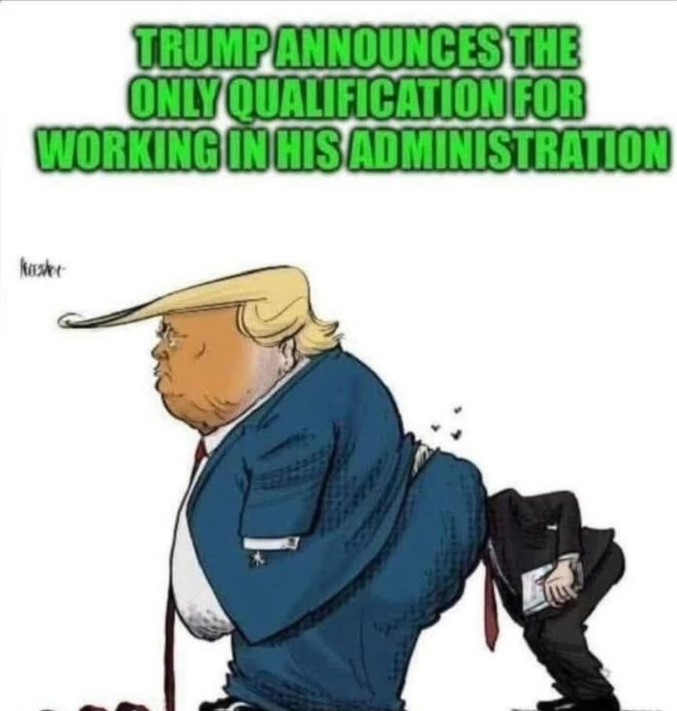tRump announces the only qualification for working in his administration 