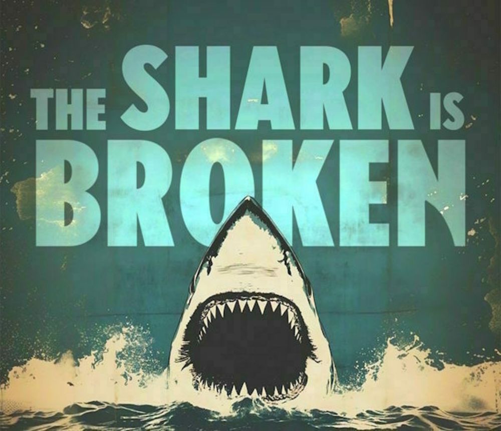 The Shark is Broken show poster