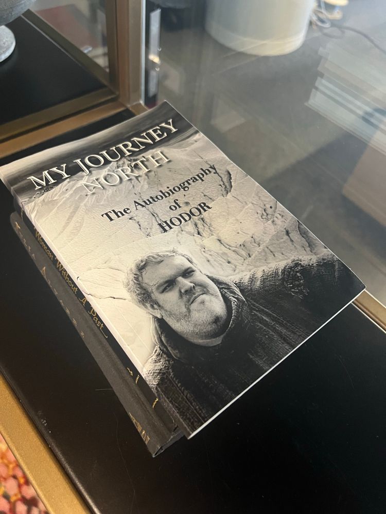 A picture of the Autobiography of Game of Thrones character, Hodor.